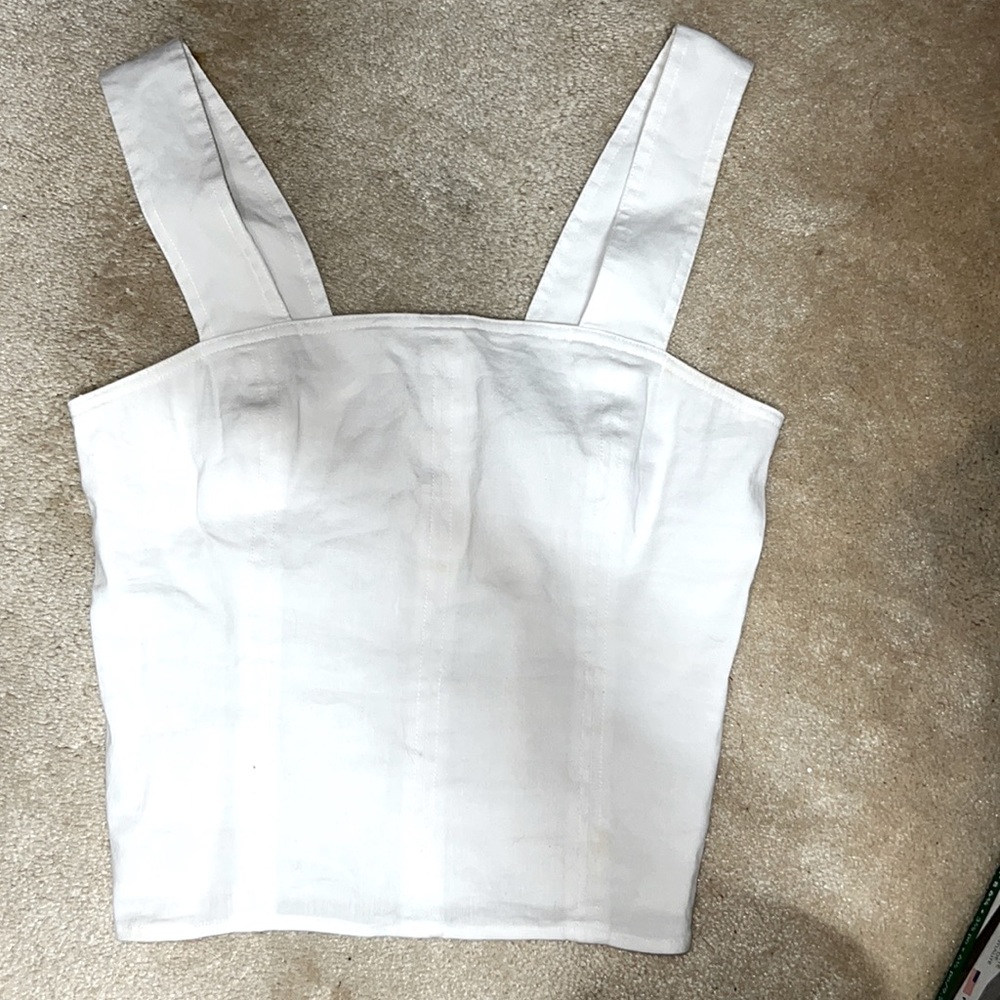 Vince White Tank Top